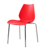 Red Portable Plastic Chair