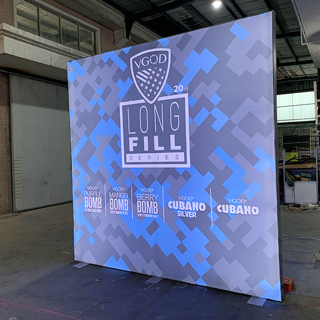 Inline Backlit Displays for Trade Show Exhibits 10FT*20FT