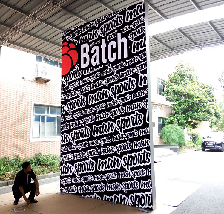 Inline Backlit Displays for Trade Show Exhibits 10FT*20FT