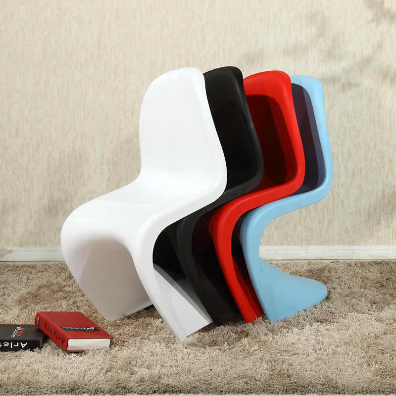 White Modern Portable Panton Chair