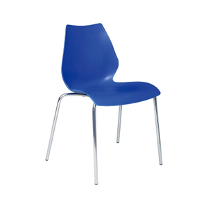 Blue Trade Show Modern Plastic Chair
