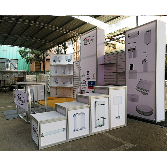 Portable Aluminum 3x6 Exhibition Display Booth