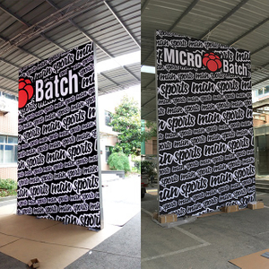 10'x17' Trade Show Display Modular Frameless Backlit Trade Show Booth Design