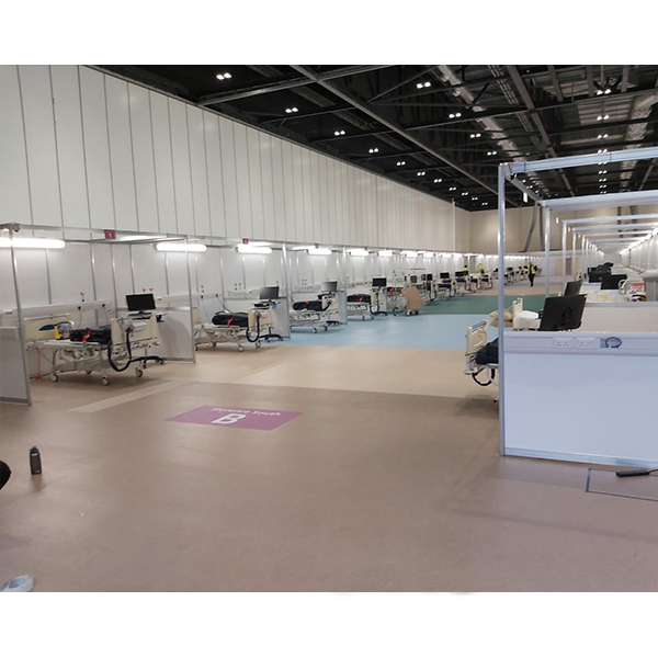 Quick Setup Mobile Aluminum Portable Modular Temporary Cabin Hospital