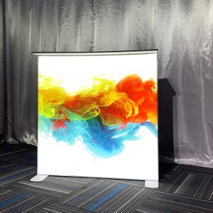 39"x39" Portable Plastic Tradeshow Display Backlight Reception Desk