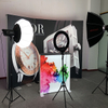 Diy backdrop for video and promote the Industry leading brand 