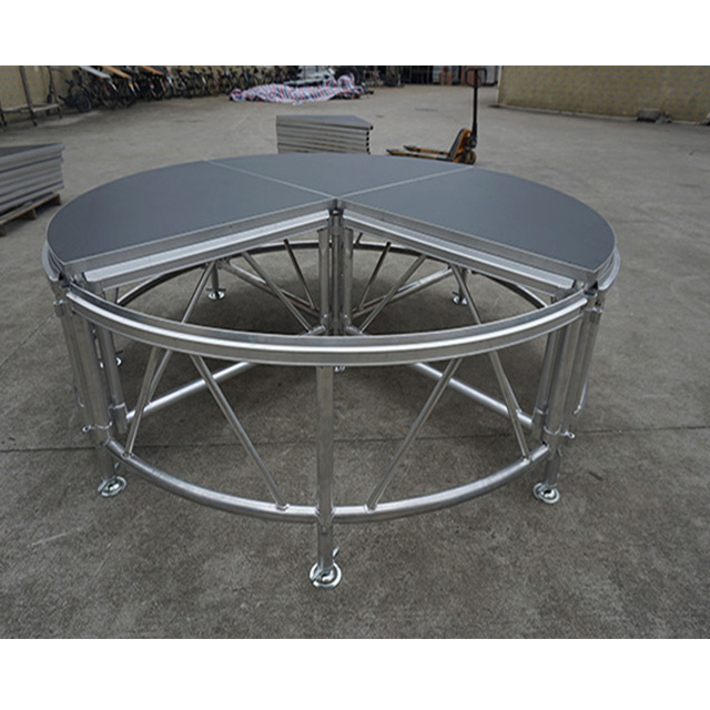 Height Adjustable Easy Setup Weather proof All-terrain Stage systems